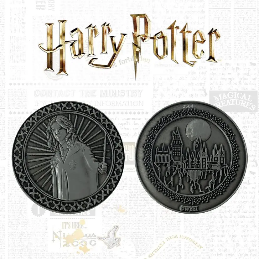 Harry Potter Collectable Coin Hermione Limited Edition product photo