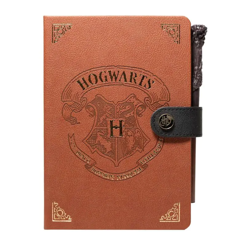 Harry Potter Hogwart A5 premium notebook + wand pen product photo