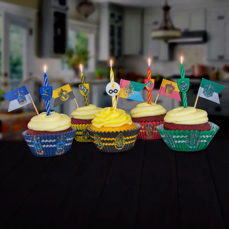 Harry Potter Birthday Candle 10-Pack Logos termékfotó