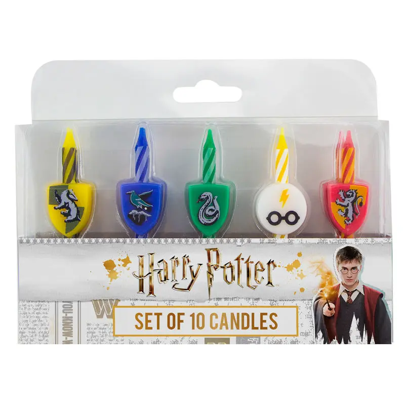 Harry Potter Birthday Candle 10-Pack Logos termékfotó