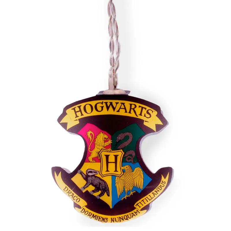 Harry Potter String Lights Hogwarts Crests product photo