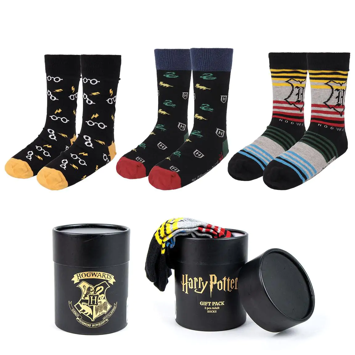 Harry Potter Socks 3-Pack Hogwarts 38-45 termékfotó