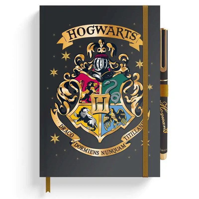 Harry Potter Hogwarts A5 premium notebook + pen termékfotó