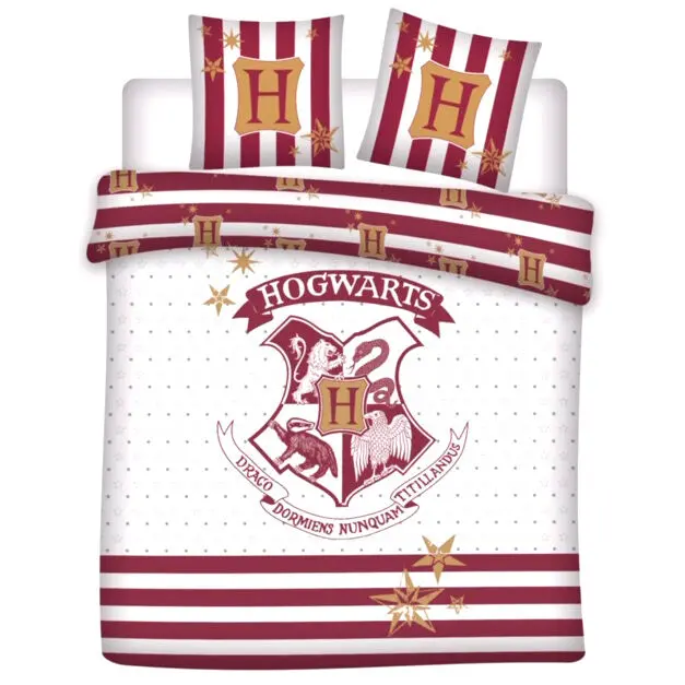 Harry Potter Hogwarts duvet cotton cover bed 135cm product photo