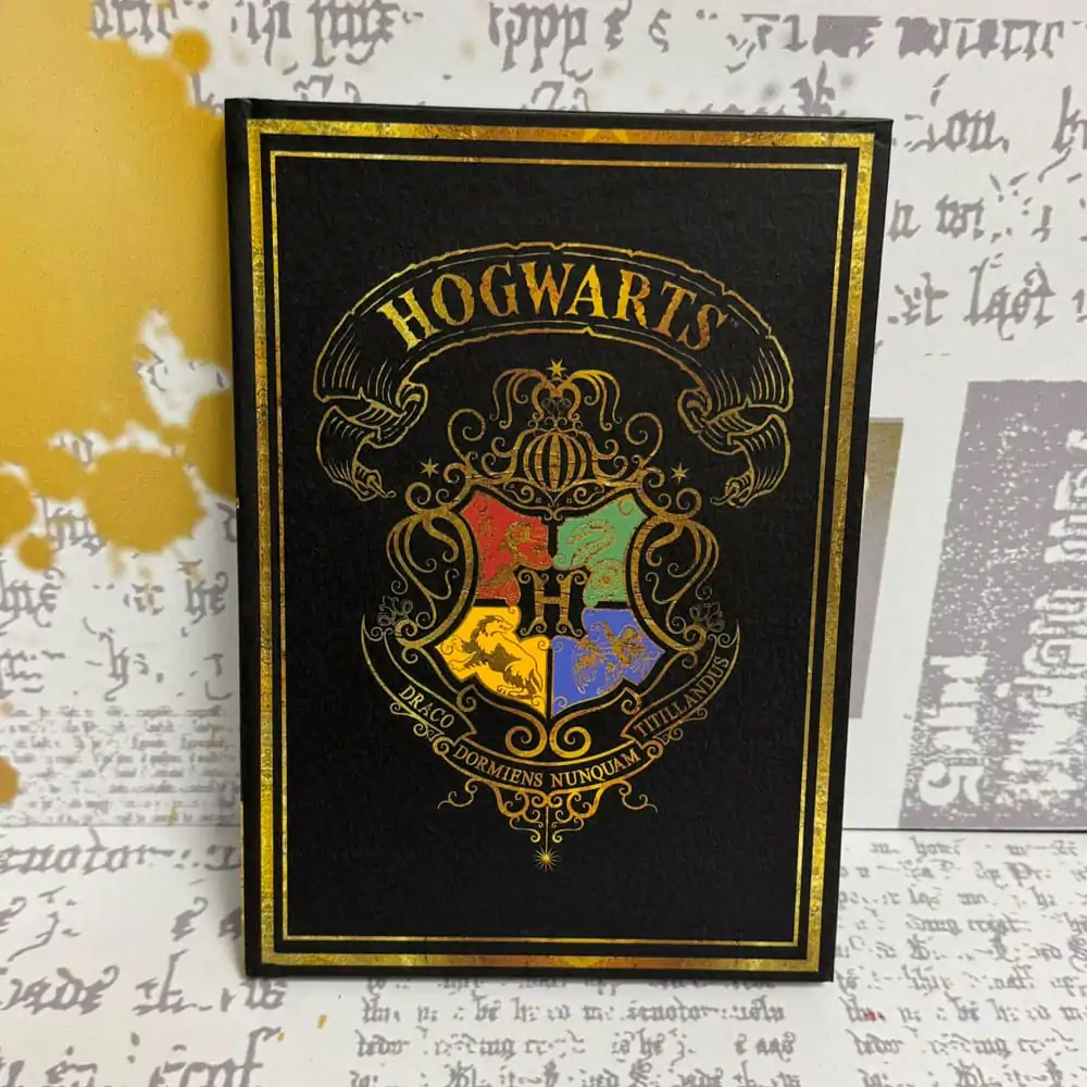 Harry Potter A5 Notebook Hogwarts Black product photo