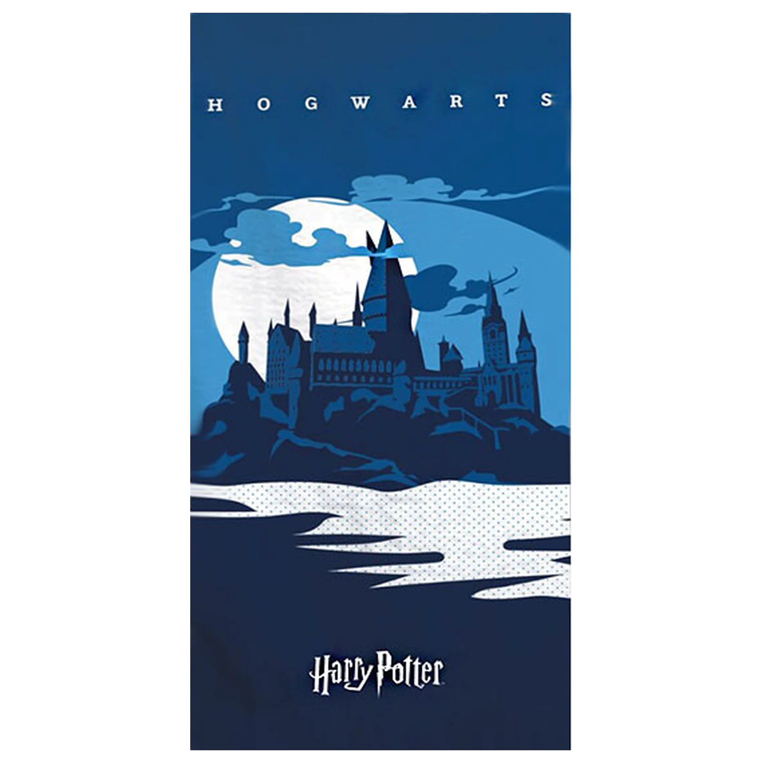 Harry Potter Hogwarts Blue towel product photo