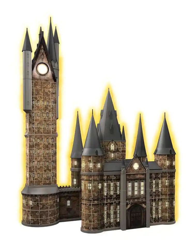 Harry Potter 3D Puzzle Hogwarts Castle: Astronomy Tower - Night Edition (540 Pieces) product photo