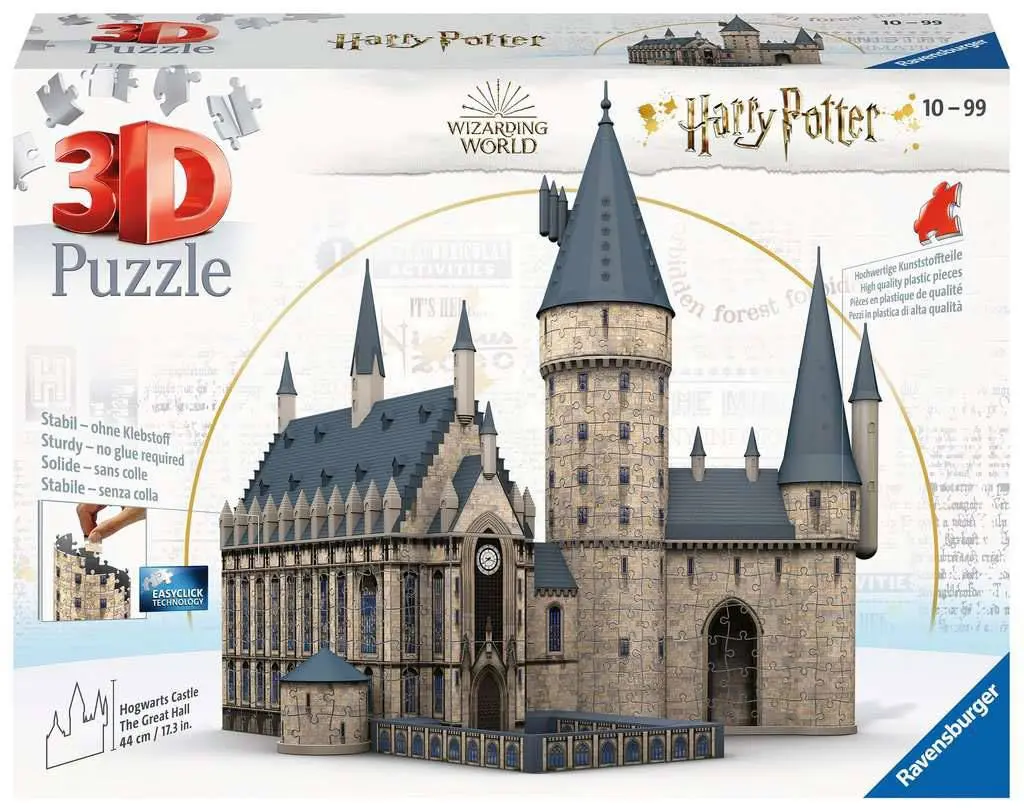 Harry Potter 3D Puzzle Hogwarts Castle: Great Hall (540 pieces) product photo
