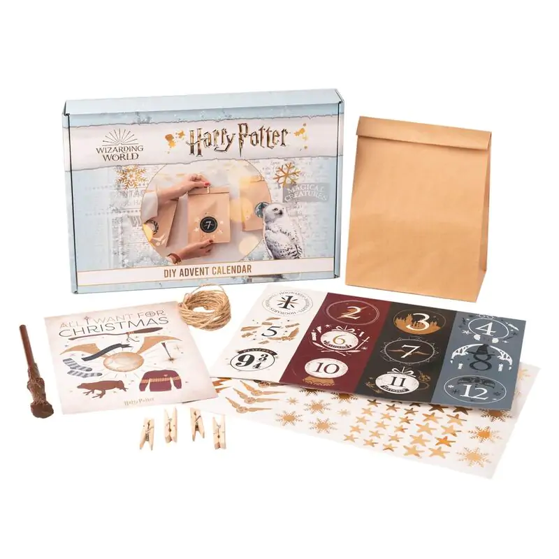 Harry Potter Hogwarts Christmas Advent calendar product photo