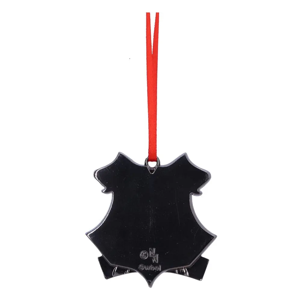 Harry Potter Hanging Tree Ornament Hogwarts Crest (Silver) 6 cm product photo