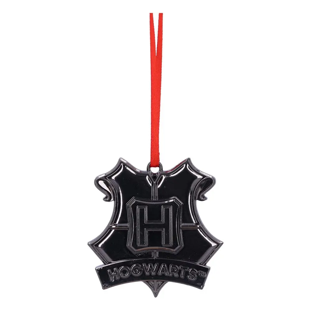 Harry Potter Hanging Tree Ornament Hogwarts Crest (Silver) 6 cm product photo