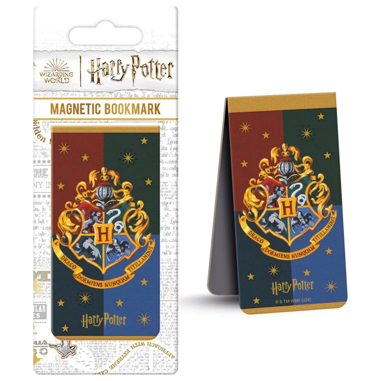 Harry Potter Hogwarts Crest Magnetic Bookmark product photo
