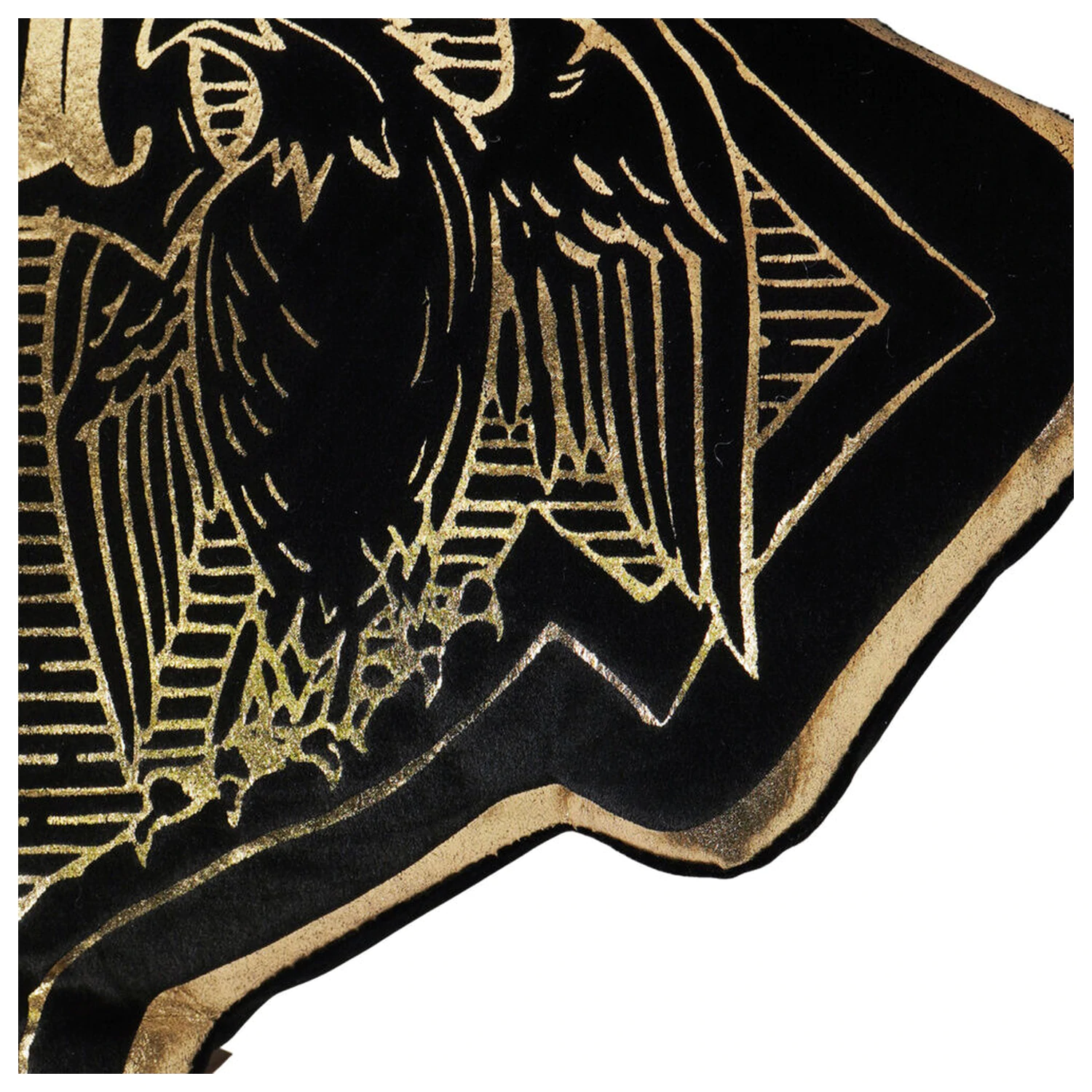 Harry Potter Hogwarts Crest velvet cushion product photo