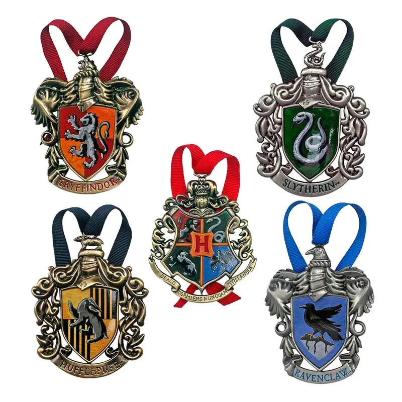 Harry Potter Tree Ornaments Hogwarts 5-Pack product photo