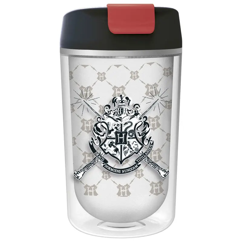 Harry Potter Hogwarts double wall coffee tumbler product photo