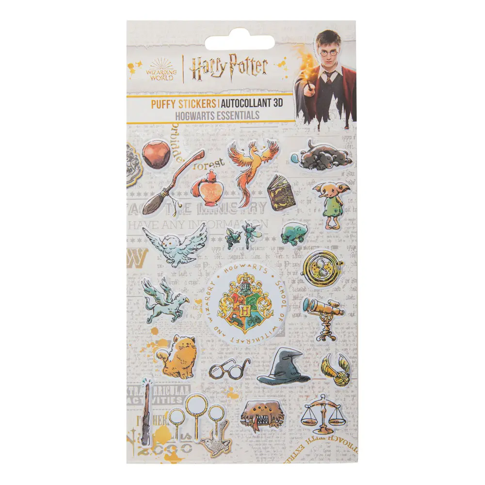 Harry Potter Puffy Sticker Hogwarts Essentials termékfotó