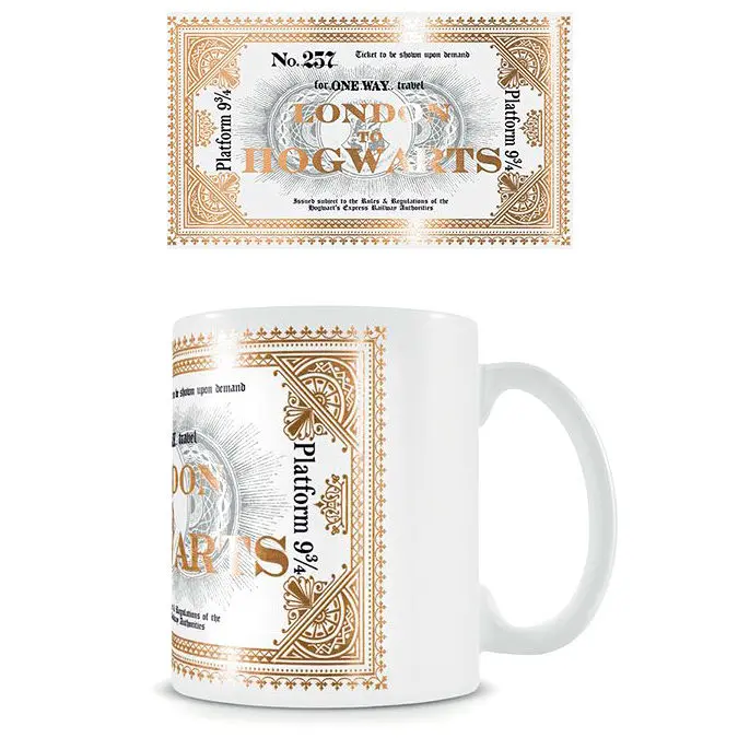 Harry Potter Ticket Hogwarts Express mug product photo