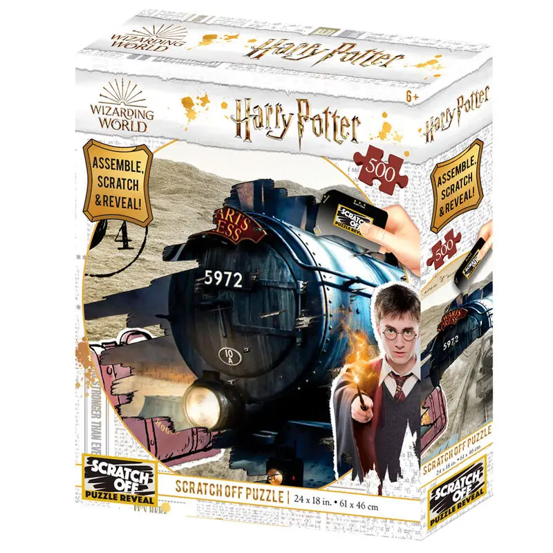 Harry Potter Hogwarts Express Cratch Off puzzle 500pcs termékfotó