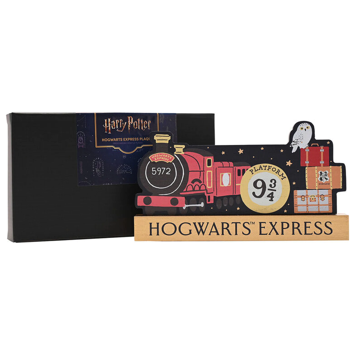 Harry Potter Hogwarts Express mantel plaque product photo