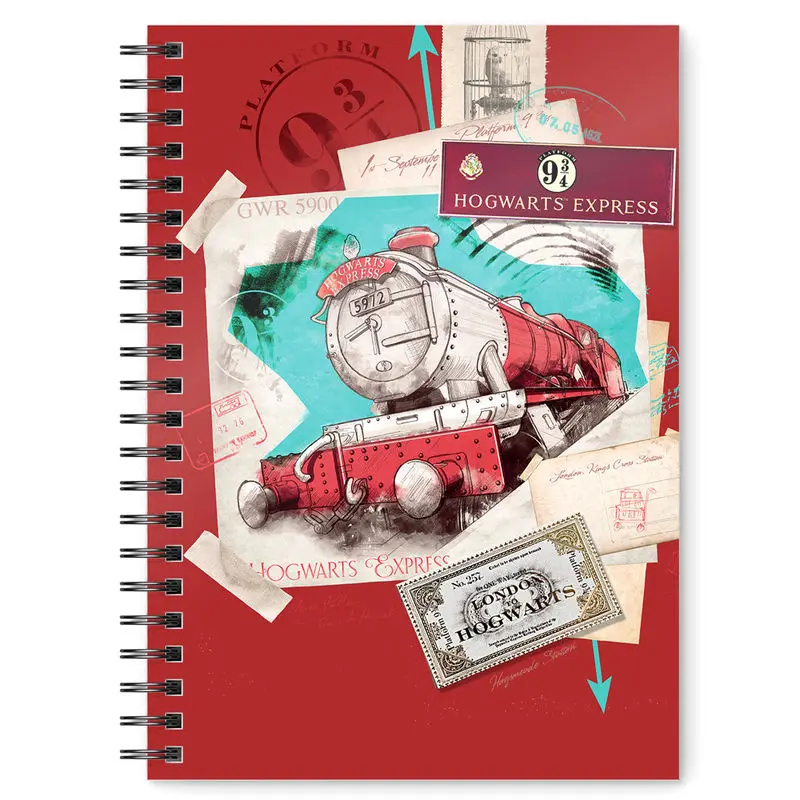 Harry Potter Notebook Hogwarts Express product photo