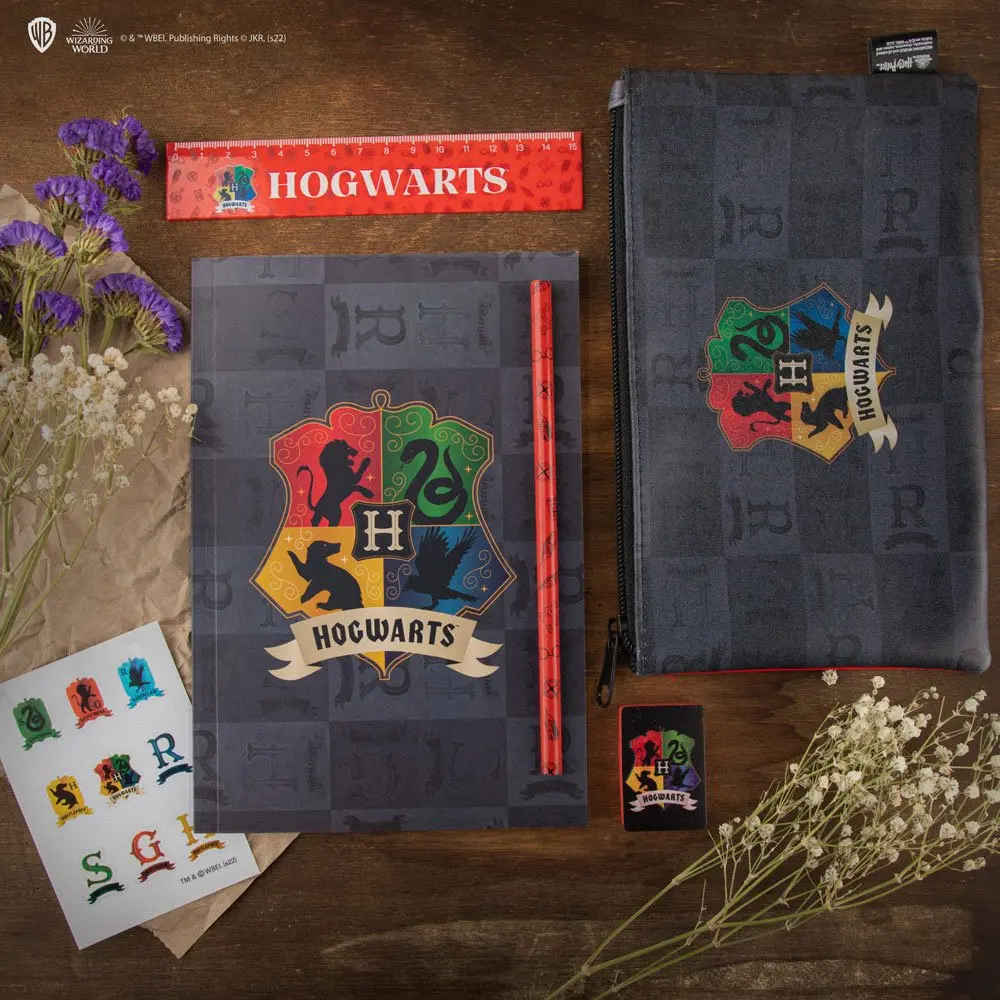 Harry Potter 7-Piece Stationery Set Hogwarts Fantasy product photo