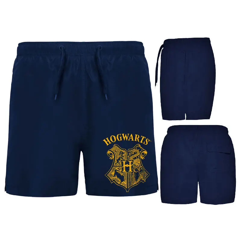 Harry Potter Hogwarts adult swim shorts product photo