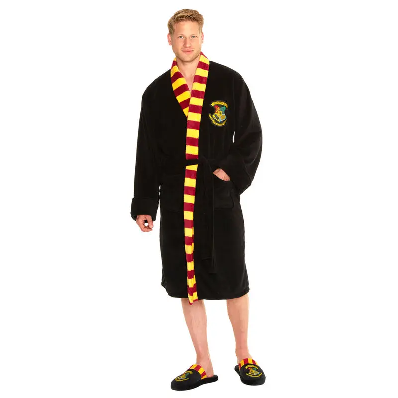 Harry Potter Fleece Bathrobe Hogwarts product photo