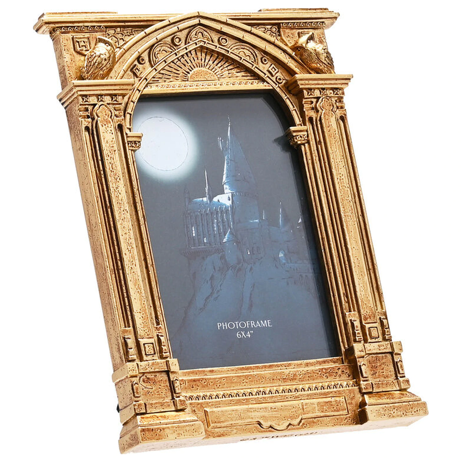 Harry Potter Hogwarts gold photo frame product photo