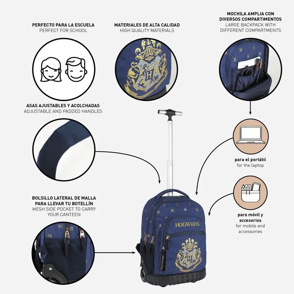 Harry Potter Hogwarts trolley 49cm product photo