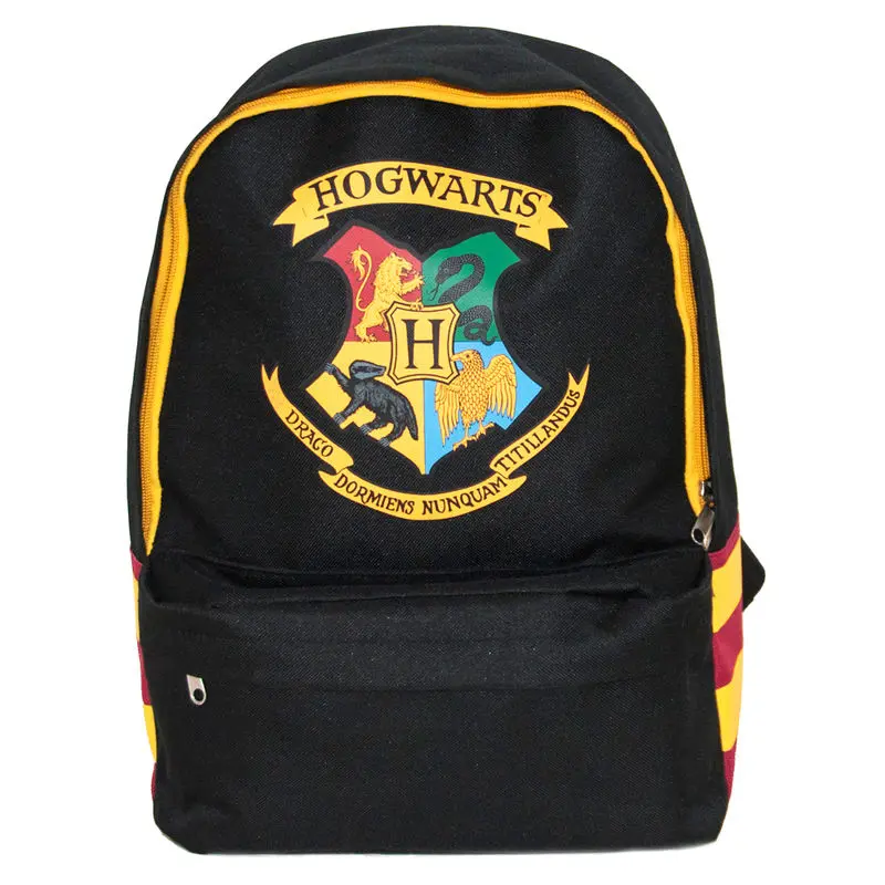 Harry Potter Backpack Hogwarts Striped Shoulder product photo