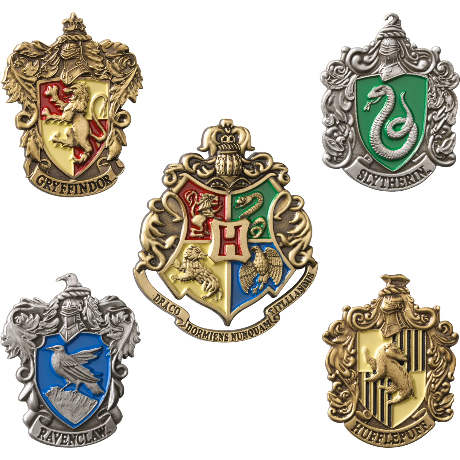 Harry Potter Pin Collection Hogwarts Houses product photo