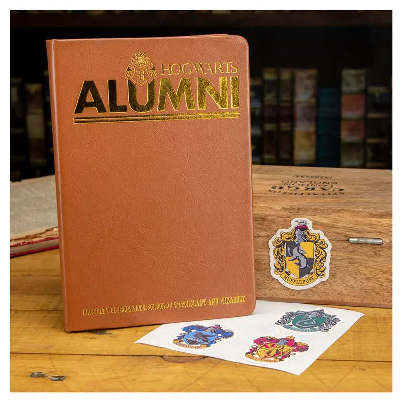 Harry Potter Hogwarts notebook with stickers product photo