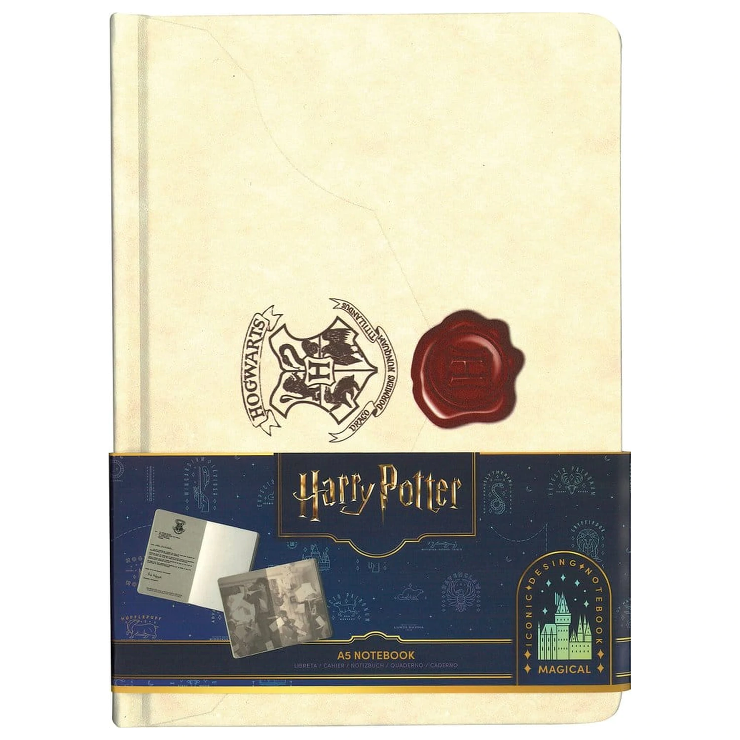 Harry Potter Hardcover Notebook Hogwarts Letter 21 cm product photo