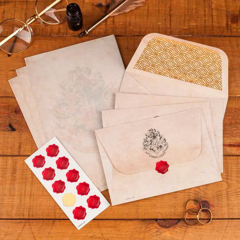 Harry Potter Letter Writing Set Hogwarts product photo