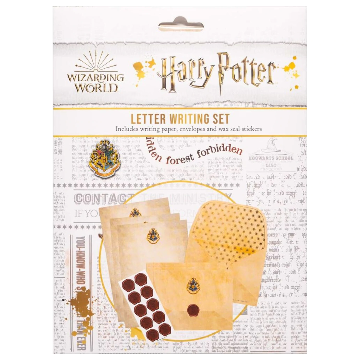 Harry Potter Letter Writing Set Hogwarts product photo