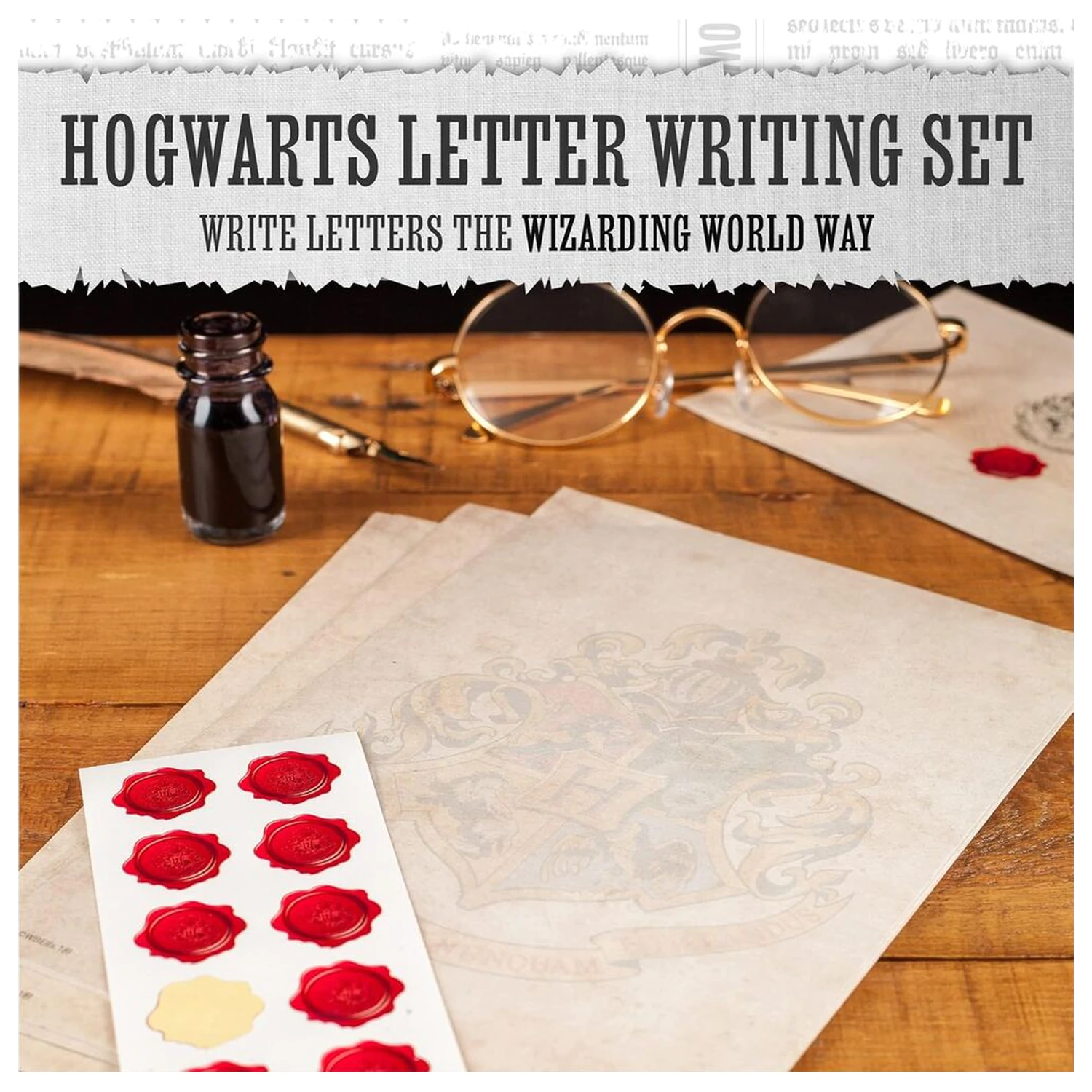 Harry Potter Letter Writing Set Hogwarts product photo