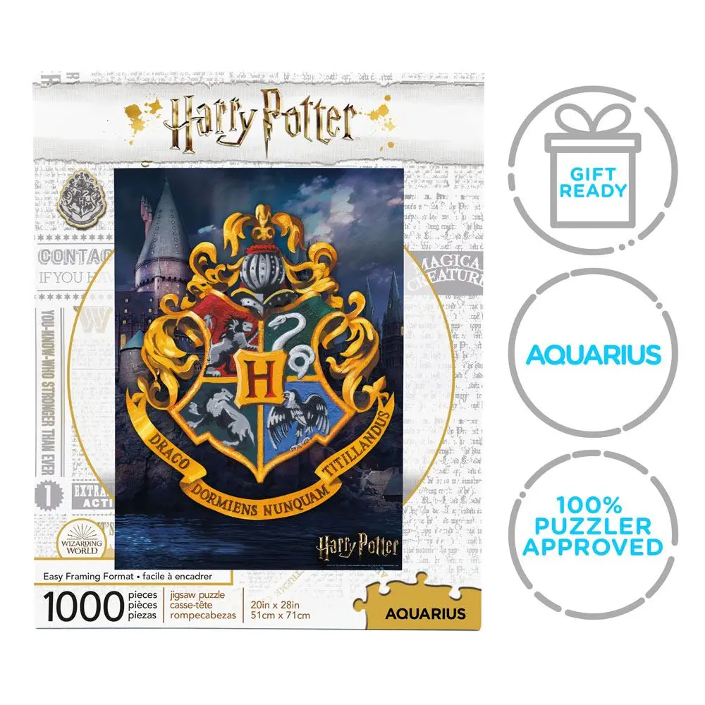 Harry Potter Jigsaw Puzzle Hogwarts Logo (1000 pieces) product photo