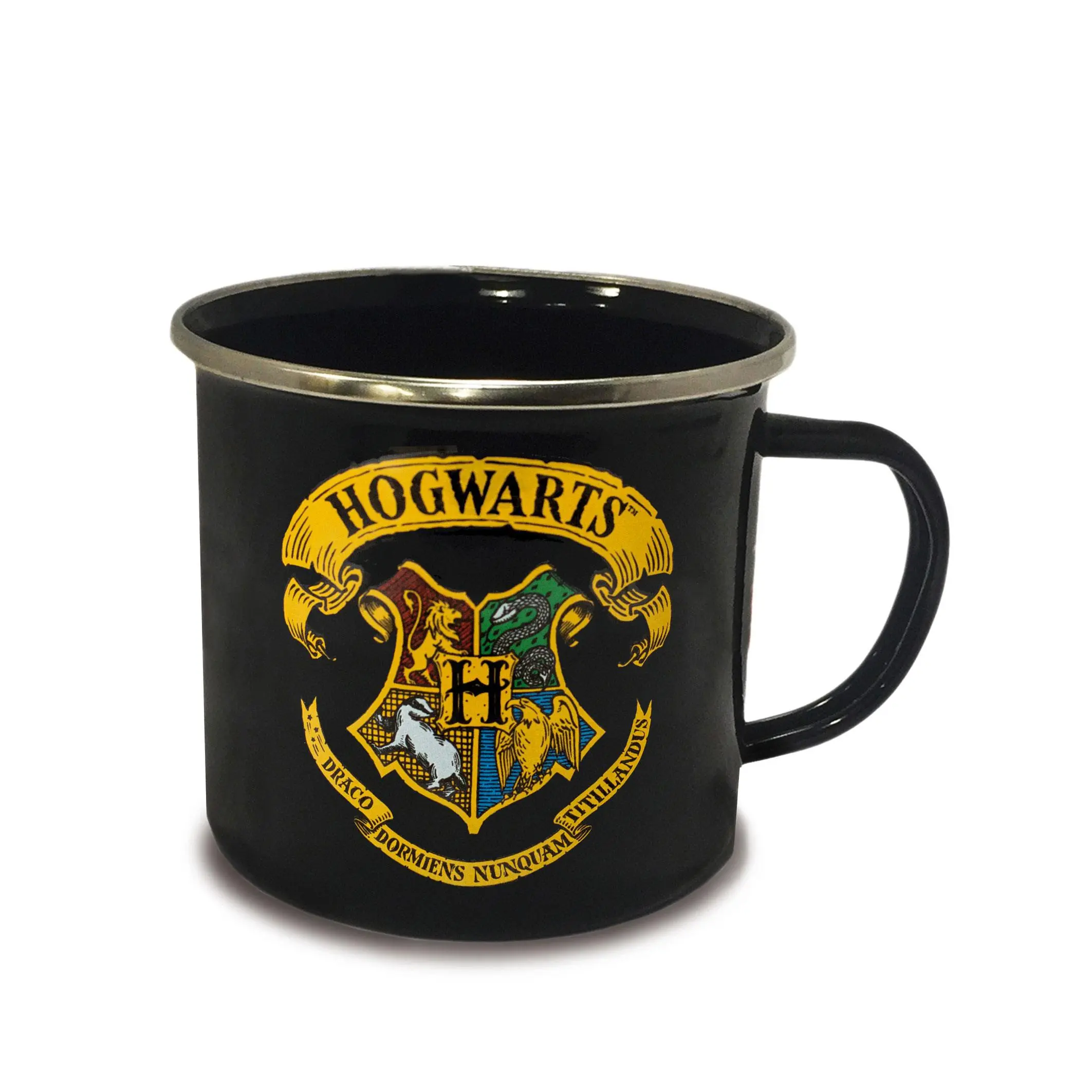Harry Potter Enamel Mug Hogwarts Logo product photo