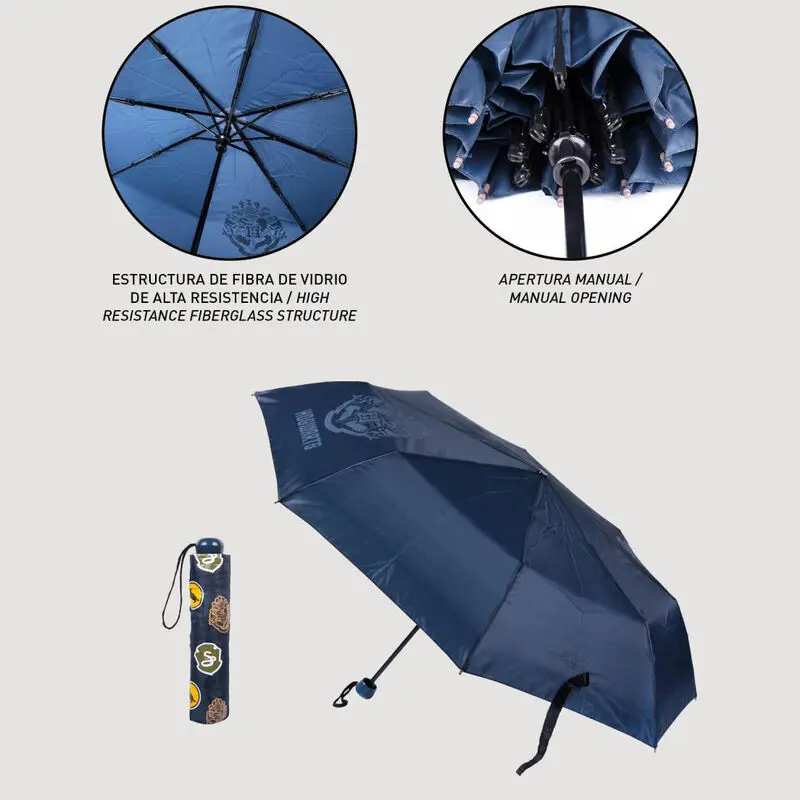 Harry Potter Hogwarts manual folding umbrella 53cm termékfotó