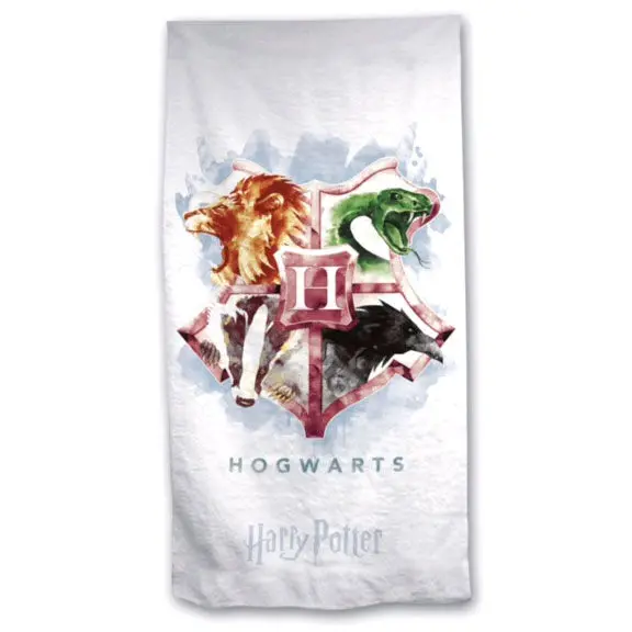 Harry Potter Hogwarts microfiber beach towel product photo