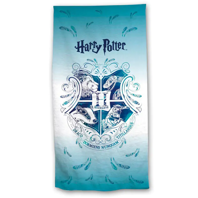 Harry Potter Hogwarts microfibre beach towel product photo