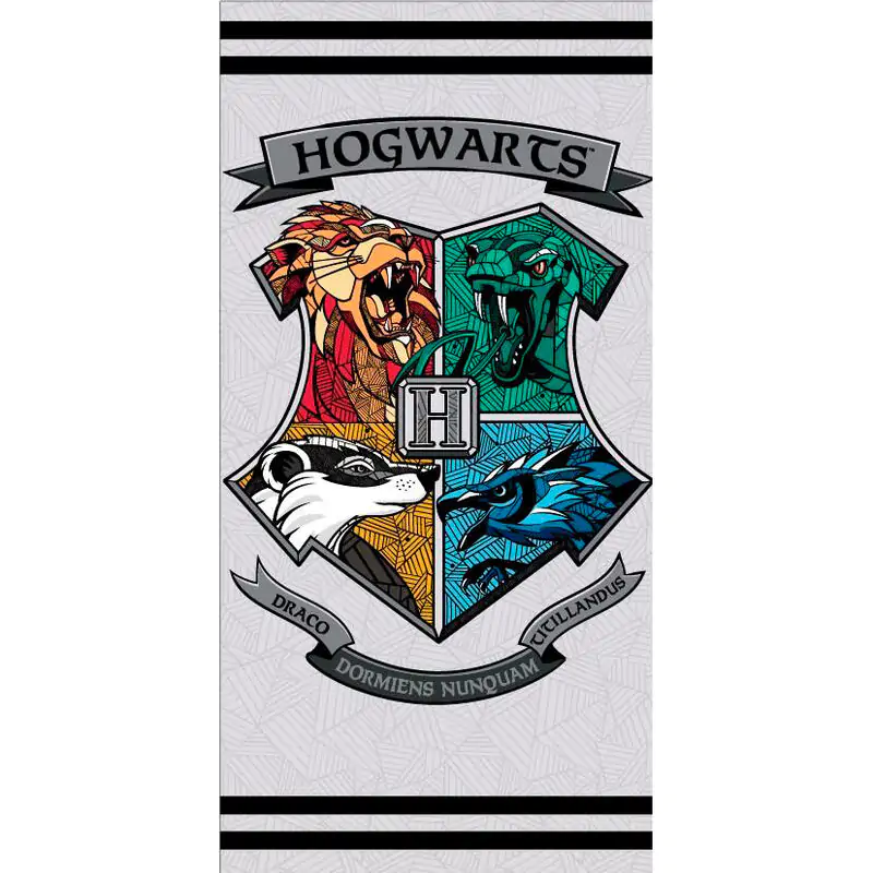Harry Potter Hogwarts microfibre beach towel product photo