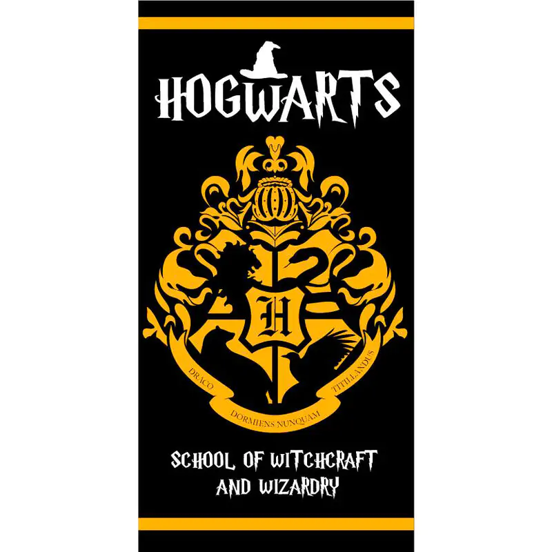 Harry Potter Hogwarts microfibre beach towel product photo