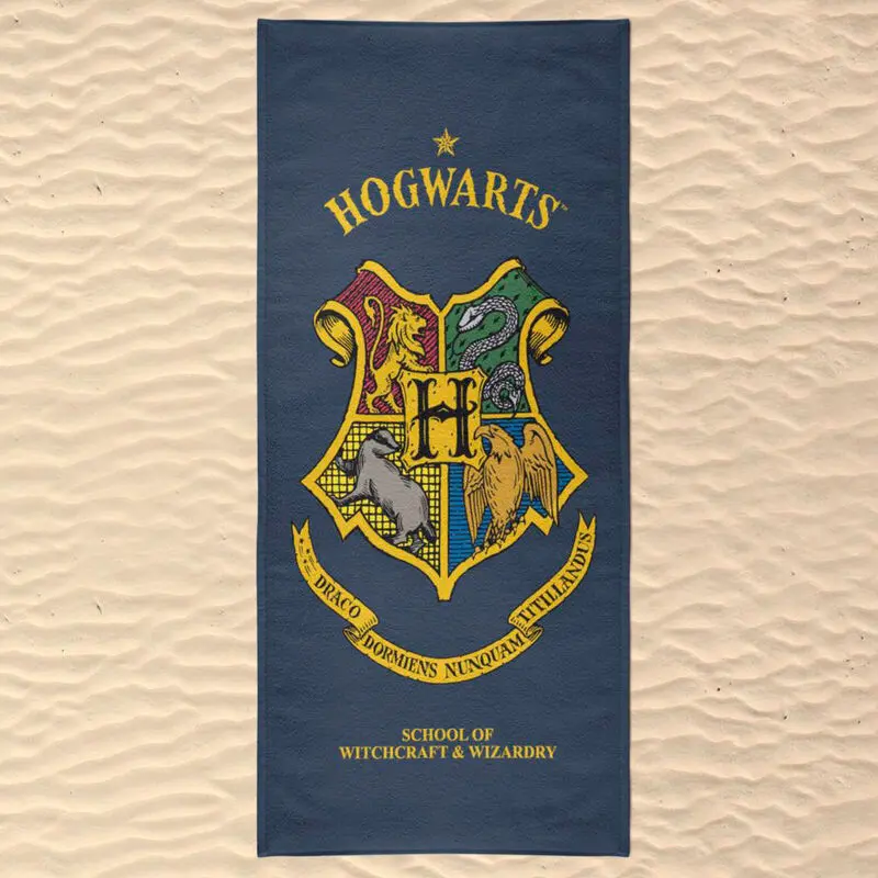 Harry Potter Hogwarts microfiber towel 90x180cm product photo