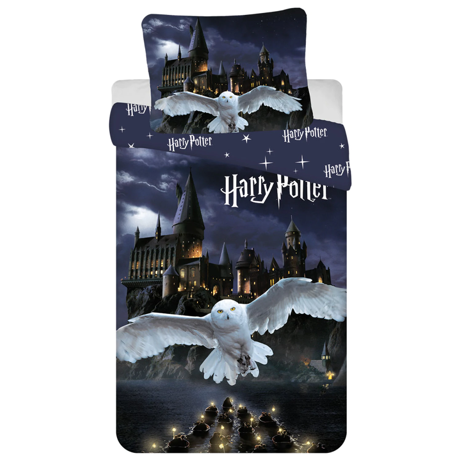 Harry Potter Hogwarts Night Microfiber Duvet Cover product photo