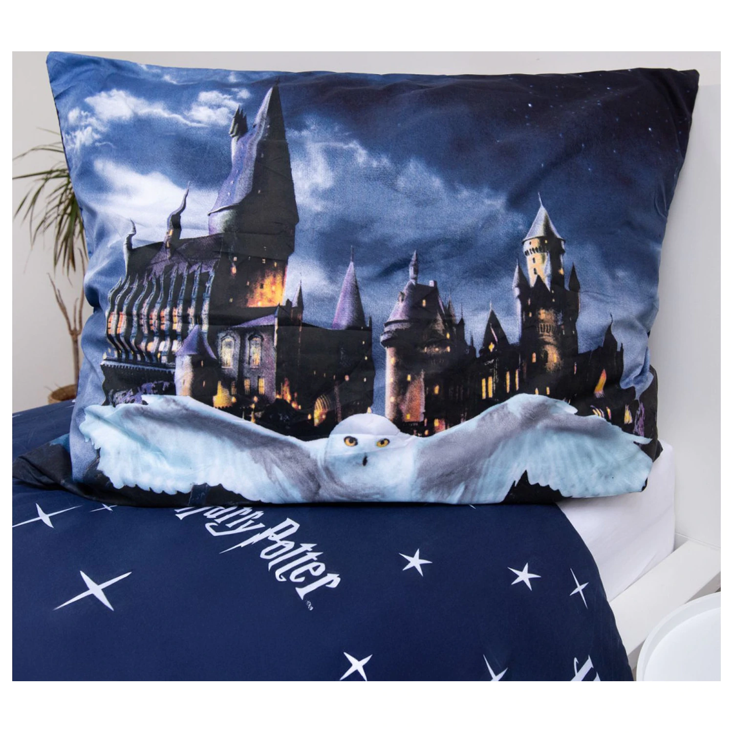 Harry Potter Hogwarts Night Microfiber Duvet Cover product photo