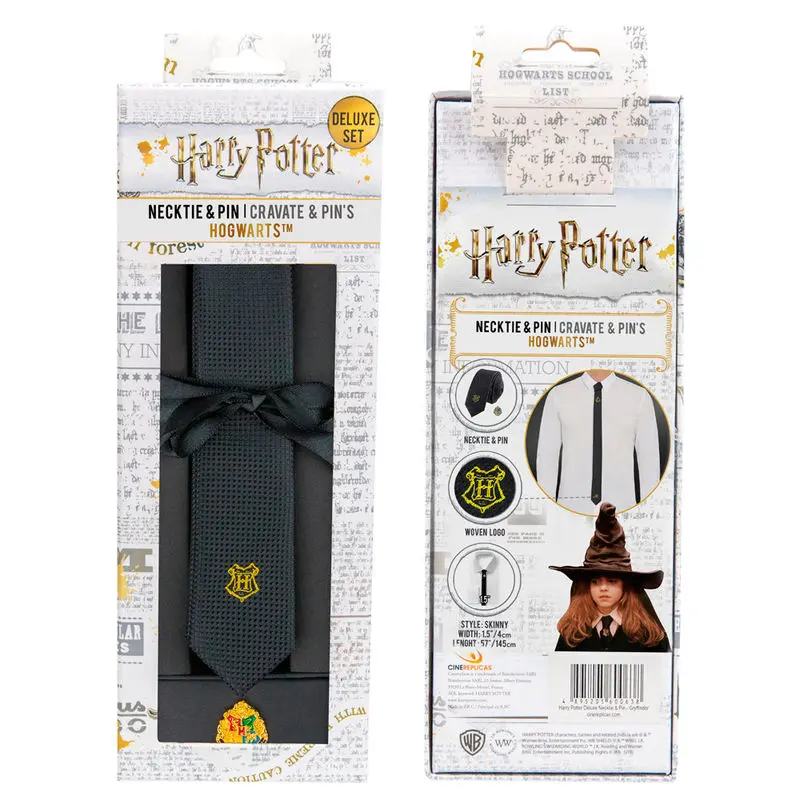 Harry Potter Hogwarts deluxe necktie product photo