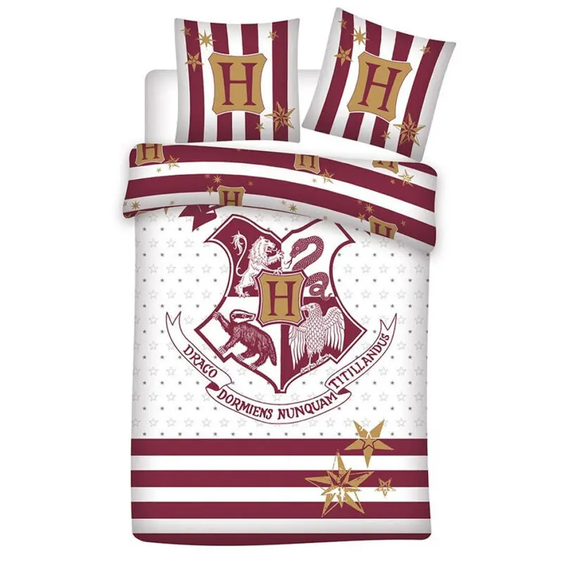 Harry Potter Hogwarts organic cotton duvet cover bed 90cm product photo