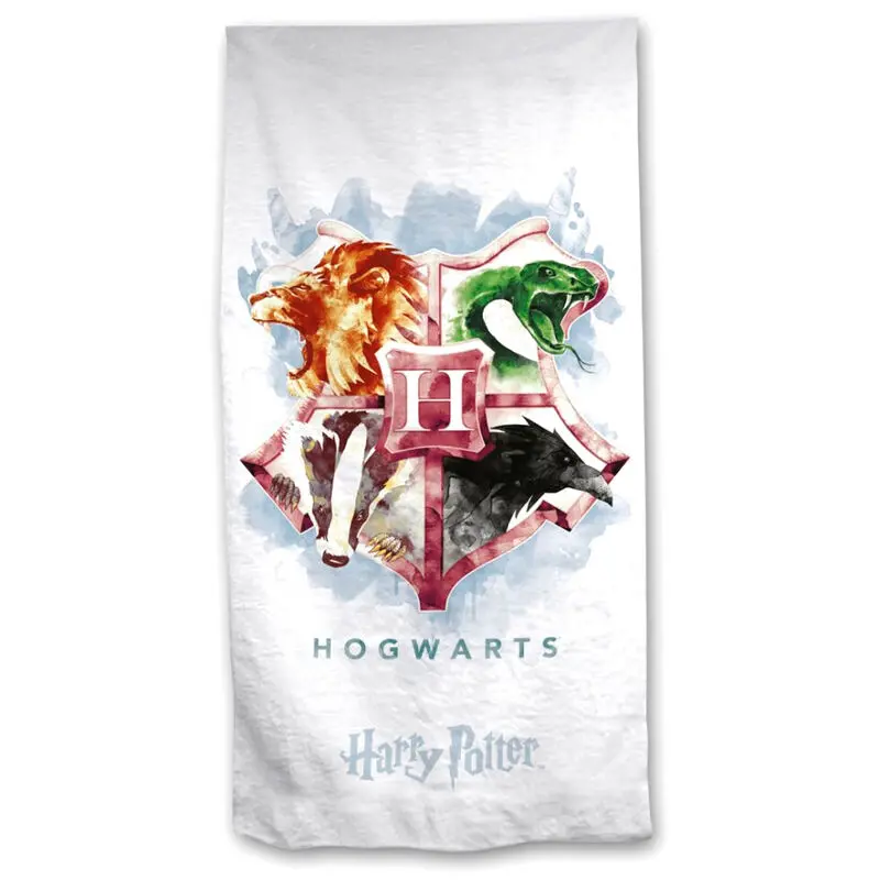 Harry Potter Hogwarts cotton beach towel product photo