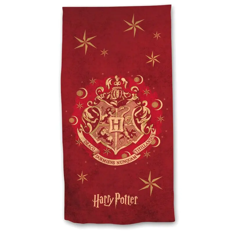 Harry Potter Hogwarts cotton beach towel product photo
